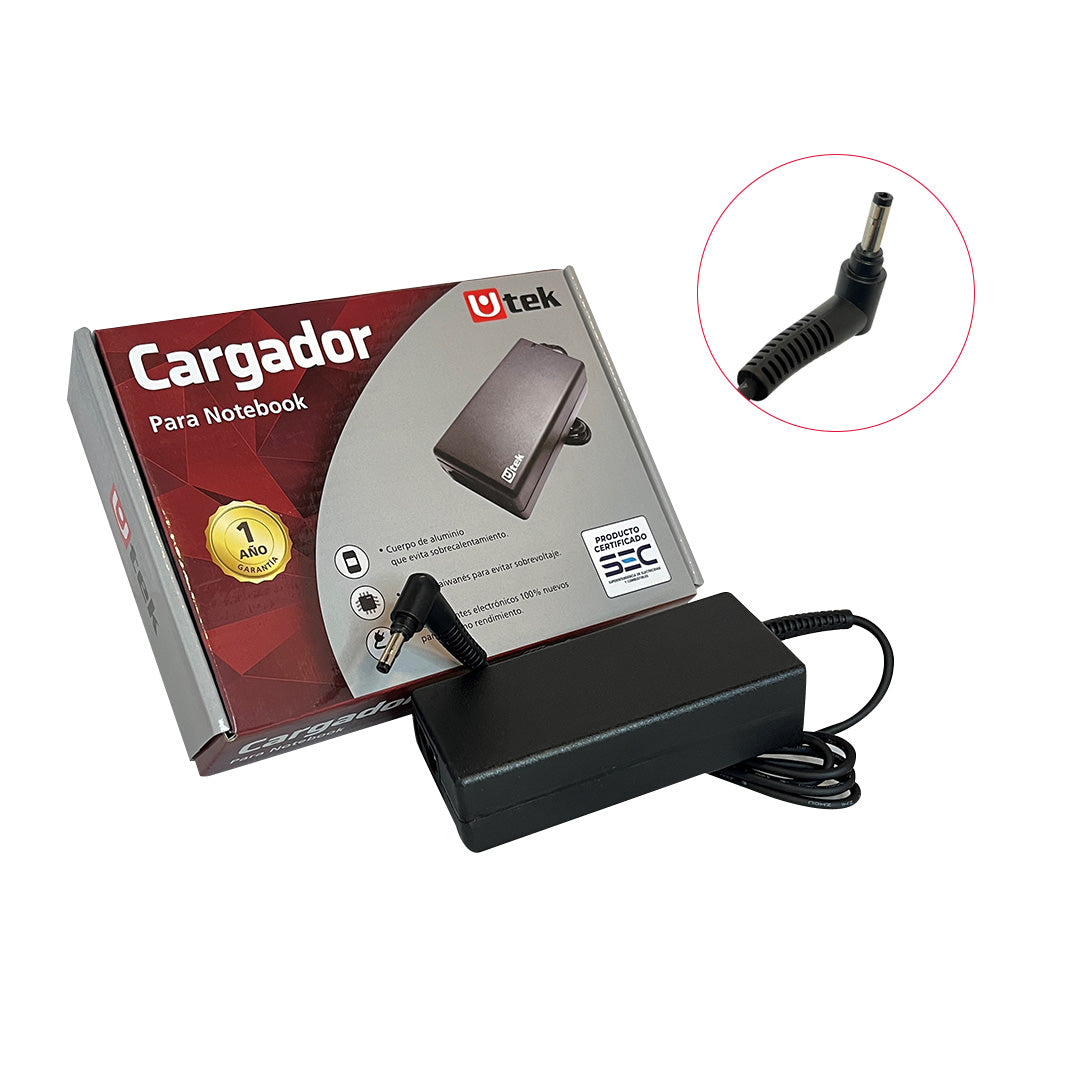 Adaptador de energia LENOVO 20V 3,25A 4,0*1,7 mm certificado / mod. UT-LN65(3)