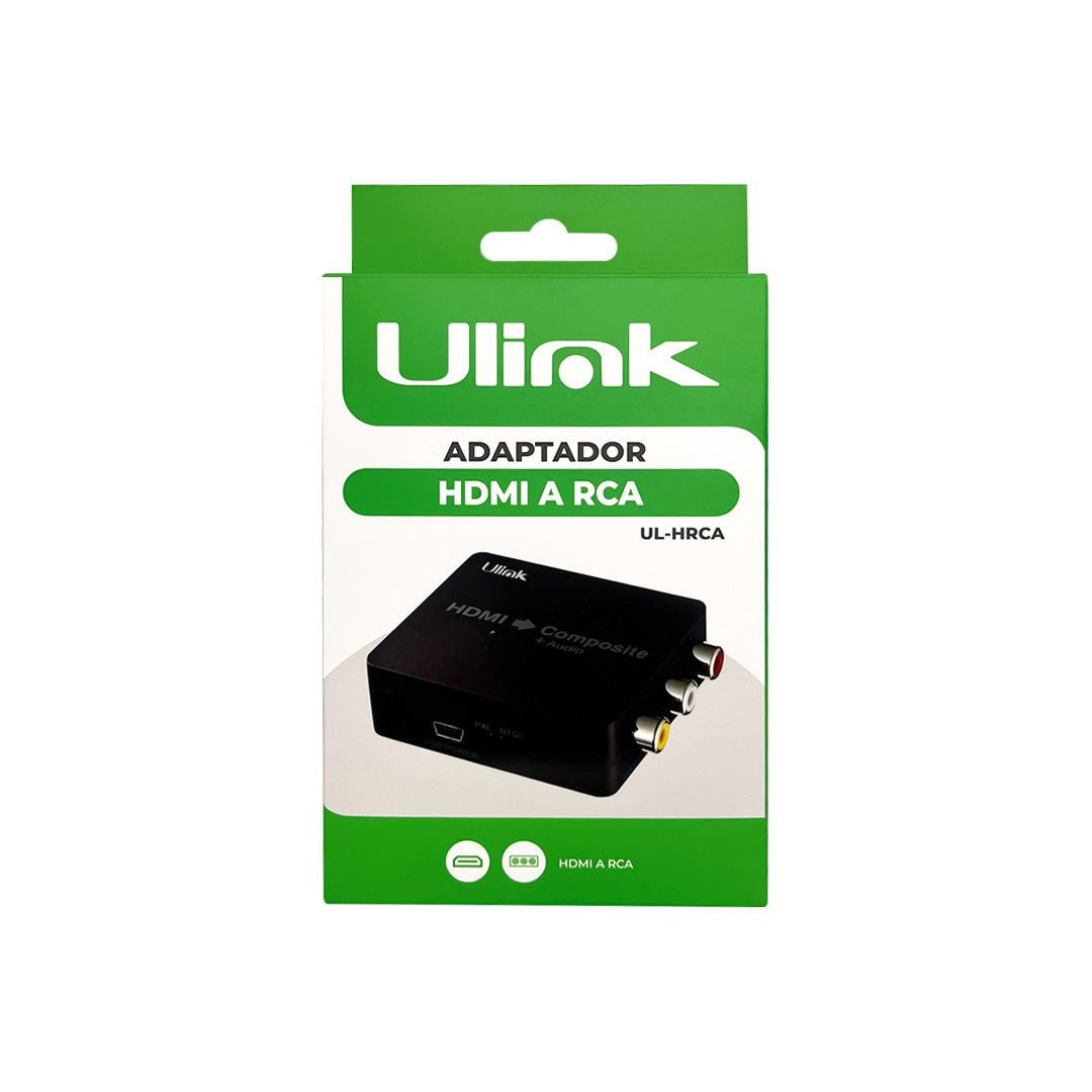 Conversor de HDMI a RCA / UL-HRCA