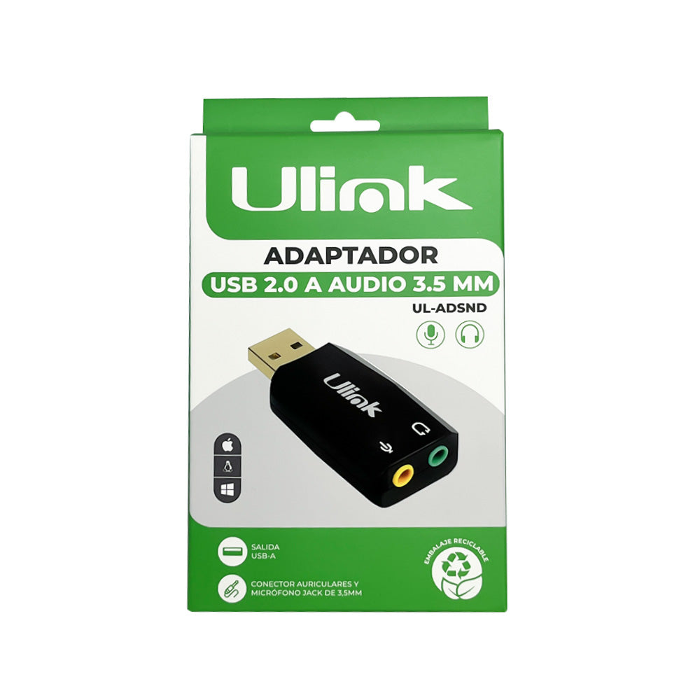 Adaptador USB a sonido / UL-ADSND