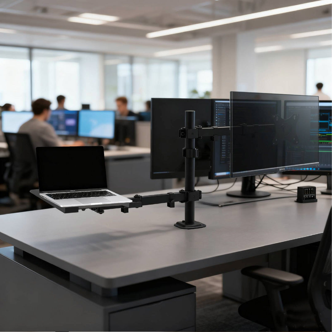 Soporte para monitor + notebook articulado dual / UT-MTS350