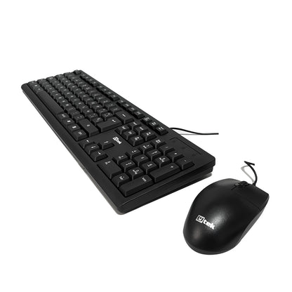 Kit teclado mouse alámbrico USB / UT-KTD250