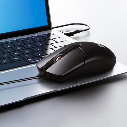Mouse alámbrico USB 1200 dpi / UT-MO750U
