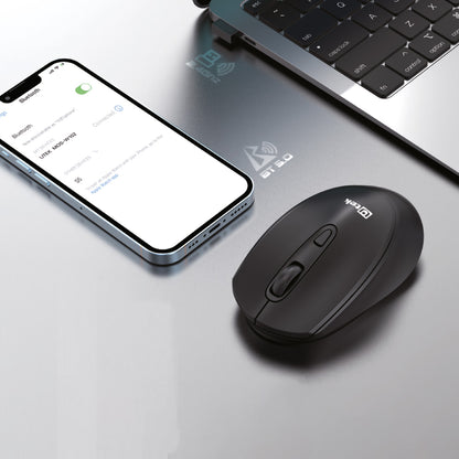 Mouse inalámbrico combo bluetooth y 2,4Ghz, 1600dpi / UT- MOW100