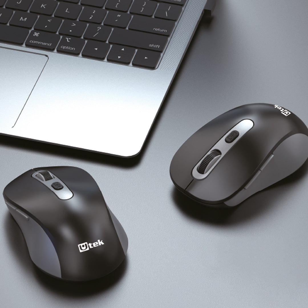Mouse inalámbrico 2,4Ghz , 6 botones, 2400dpi / UT-MOW620