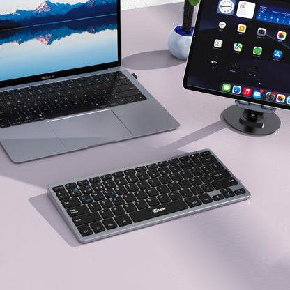 Teclado inalámbrico Bluetooth y 2,4Ghz, recargable / UT-KBBT2100