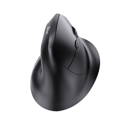Mouse inalámbrico ergonomico 2,4Hz + Bluetooth recargable color negro / UT-MOER200R