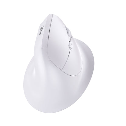 Mouse inalámbrico ergonomico 2,4Hz + Bluetooth recargable color blanco / UT-MOER300R