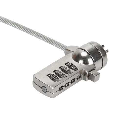 Candado para notebook slot universal con clave, 1,8mts de largo y 4mm espesor / UT-LK050P