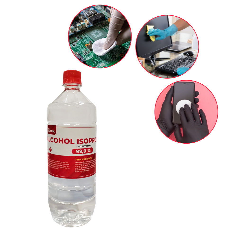 Alcohol Isopropilico de 1000cc