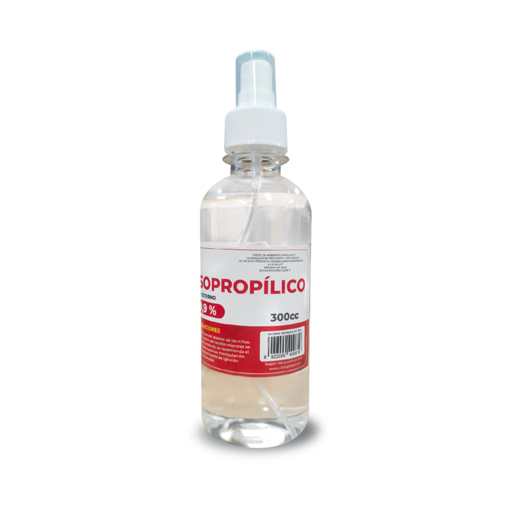 Alcohol Isopropilico de 300cc con difusor