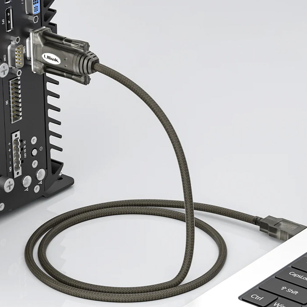 Adaptador USB a serial DB9 + DB25 (Chipset Prolific) / mod. UL-Y105A