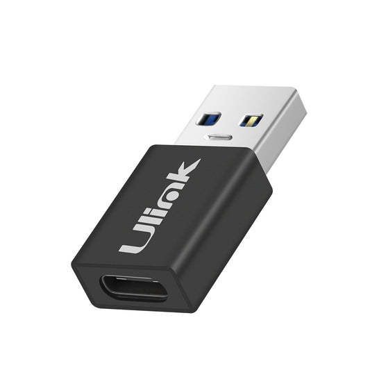 Adaptador USB tipo C hembra a USB macho 3.0 (tipo A), metalico /mod. UL-ADUC100