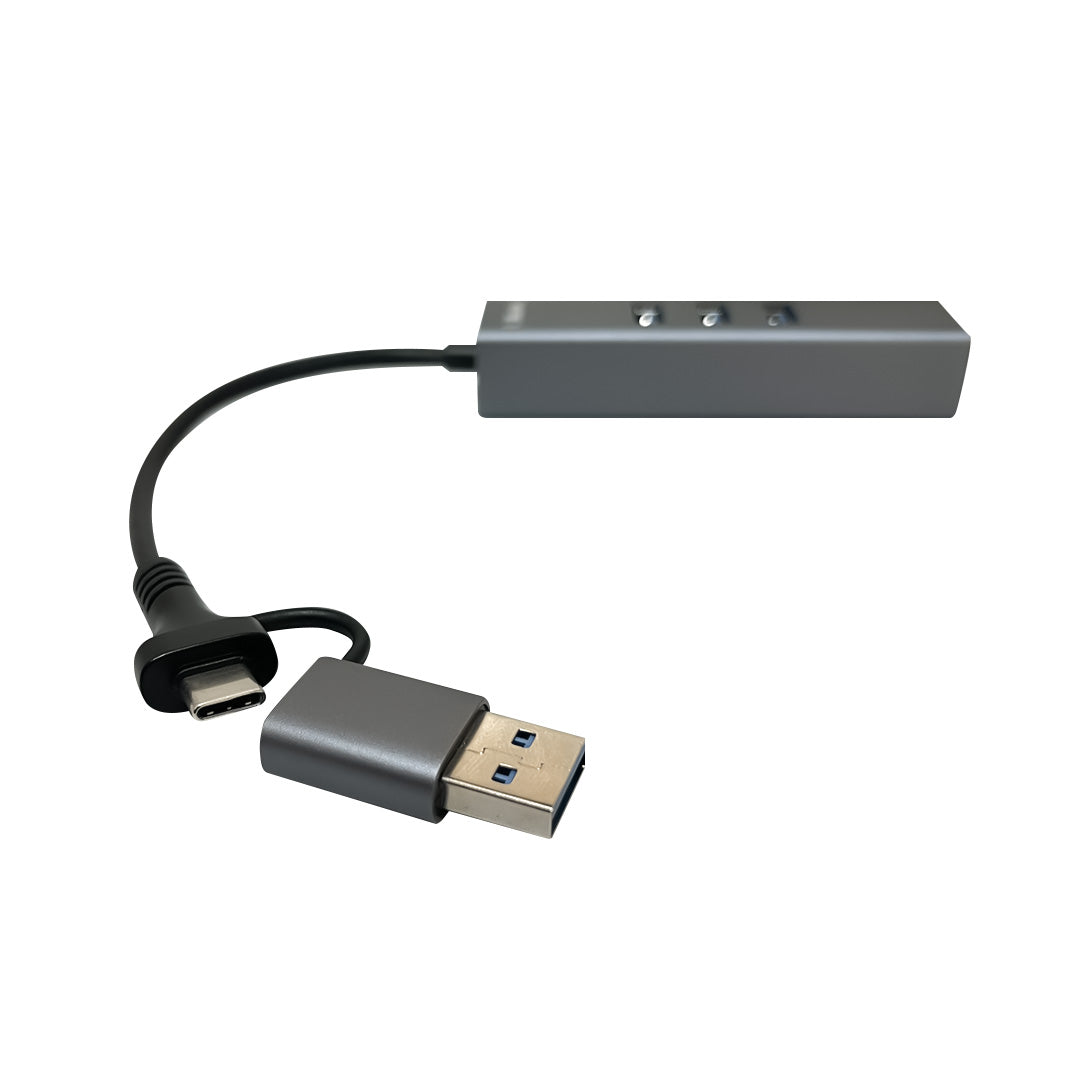 HUB 4 puertos USB C/A / mod. UL-HUBCA4