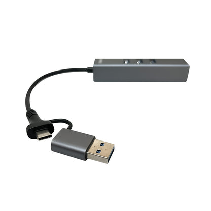 HUB 4 puertos USB C/A / mod. UL-HUBCA4