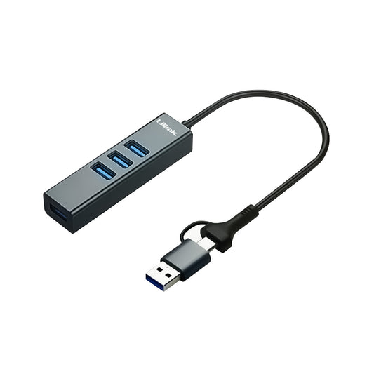 HUB 4 puertos USB C/A / mod. UL-HUBCA4