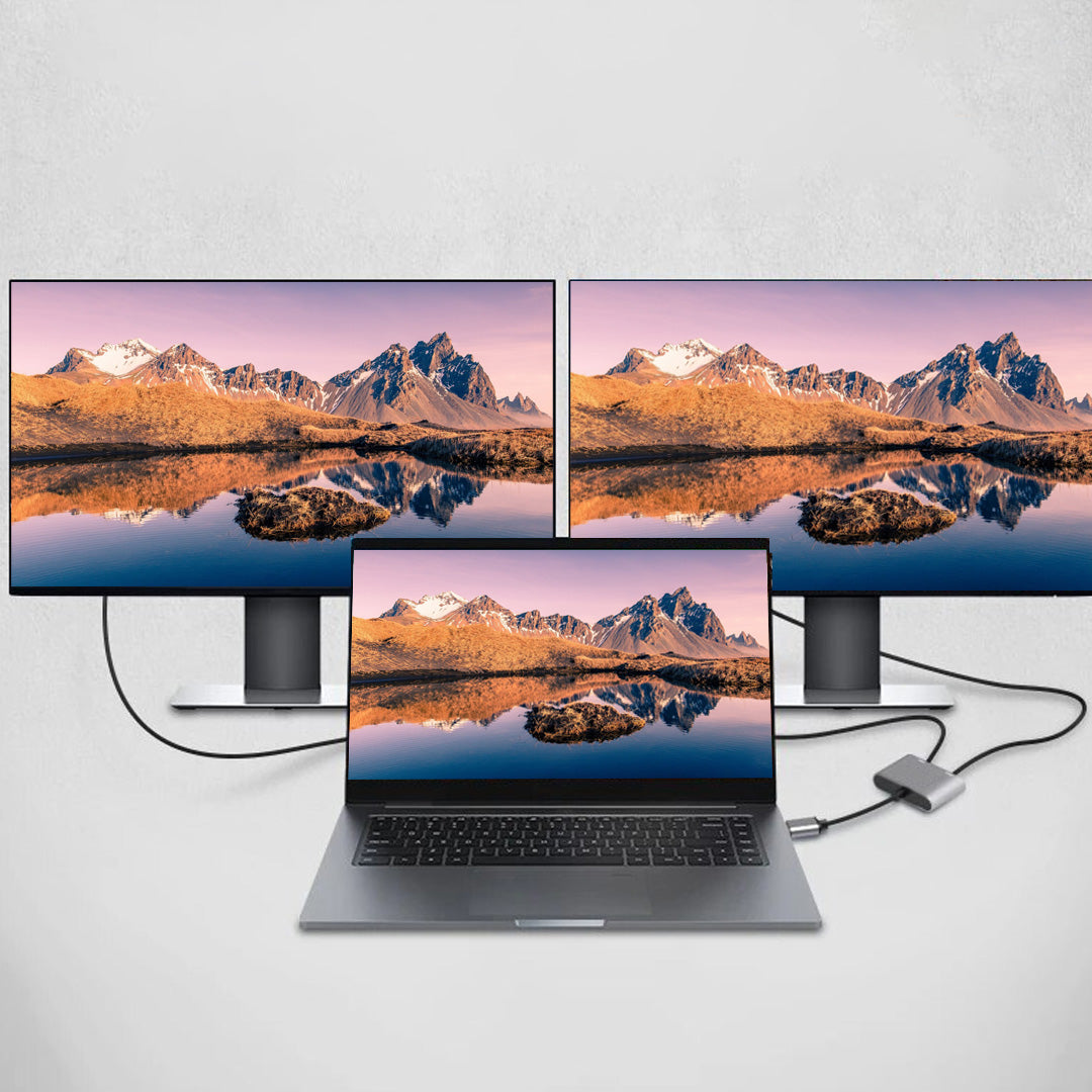 Adaptador USB 3.0 HDMI y VGA metalico / UL-AD300HV