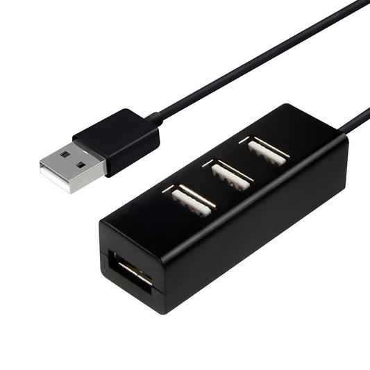 Mini HUB USB 2.0 4 puertos con cable de 80 cm / UL-HUB408