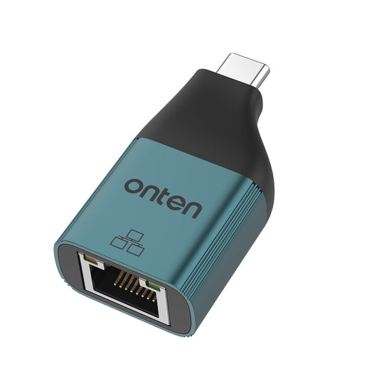 Adaptador compacto USB C a ethernet 10/100 Mbps / OTN-UC101H