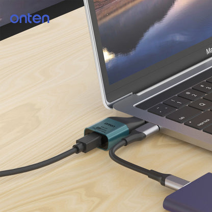 Adaptador compacto USB C a mini DP 8K@60Hz / OTN-UC103M