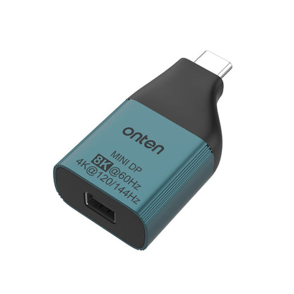 Adaptador compacto USB C a mini DP 8K@60Hz / OTN-UC103M