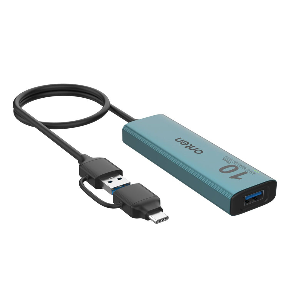 Adaptador multipuerto USB A+C 5 en 1 3xUSB3.0 10Gbps, SD+micro SD 4.0, USB C / OTN-UCA613+