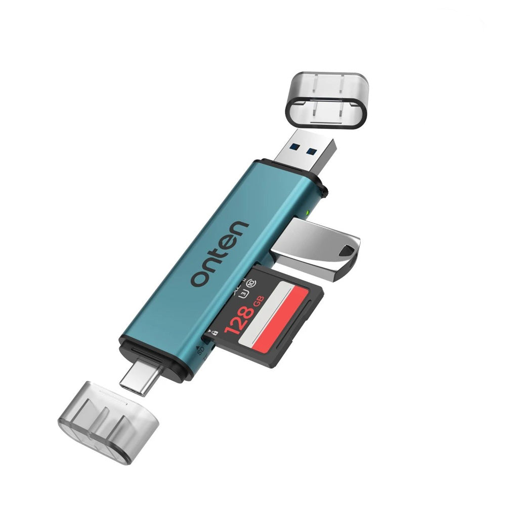 Lector de memoria dual SD+micro SD, USB 3.0 / OTN-CR537S