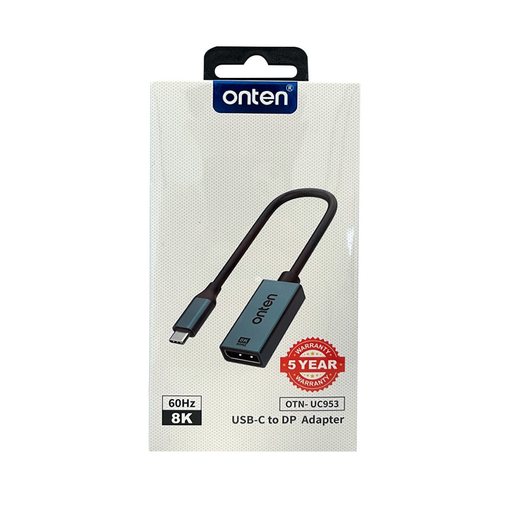 Adaptador USB C a mini DP 8K@60Hz / OTN-UC953
