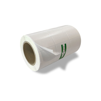 Etiqueta térmica autoadhesiva 22x33x3000 unidades, diametro de 4 cm (pack de 2 unidades)