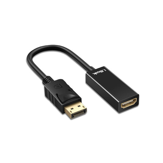 Adaptador de video Display Port Macho a HDMI 4K hembra color negro / mod. UL-DPHDMI