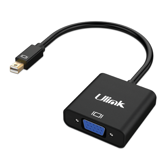 Adaptador de video Mini Display Port Macho a VGA hembra / mod. UL-MDPVGA