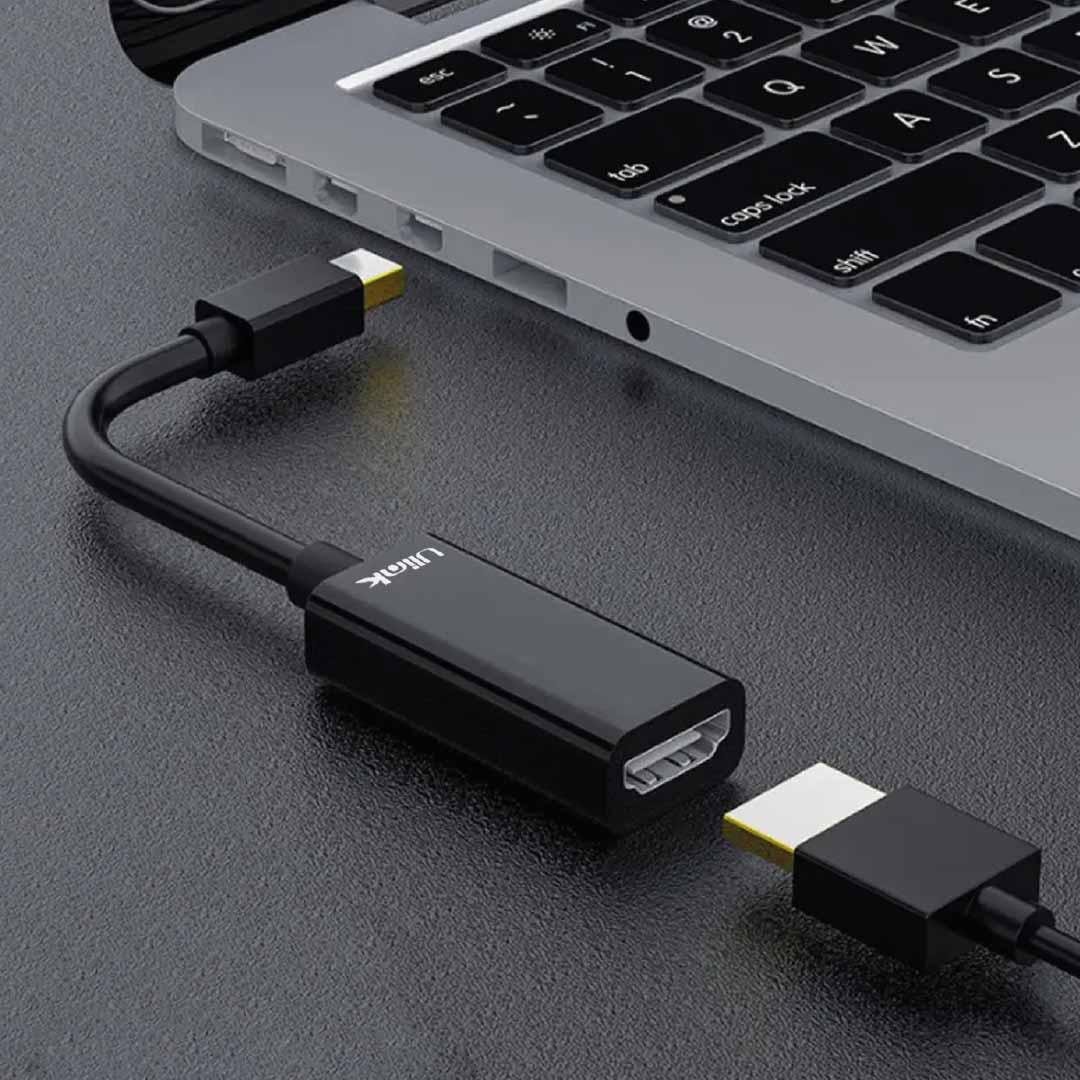 Adaptador de video Mini Display Port Macho a HDMI 4K hembra / mod. UL-MDPHDMI