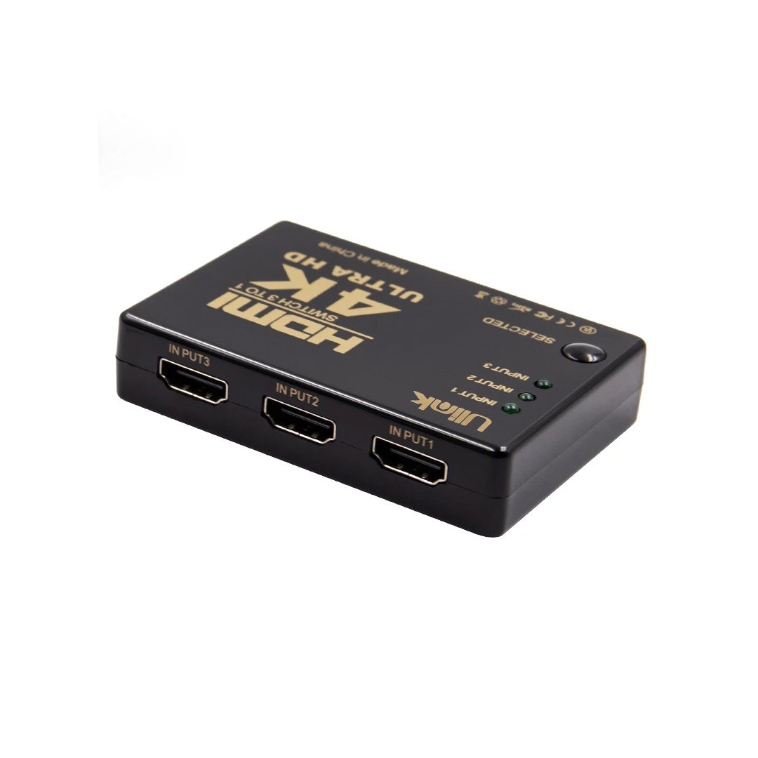 Switch de video HDMI 4K de 3 puertos / mod. UL-VS4K3