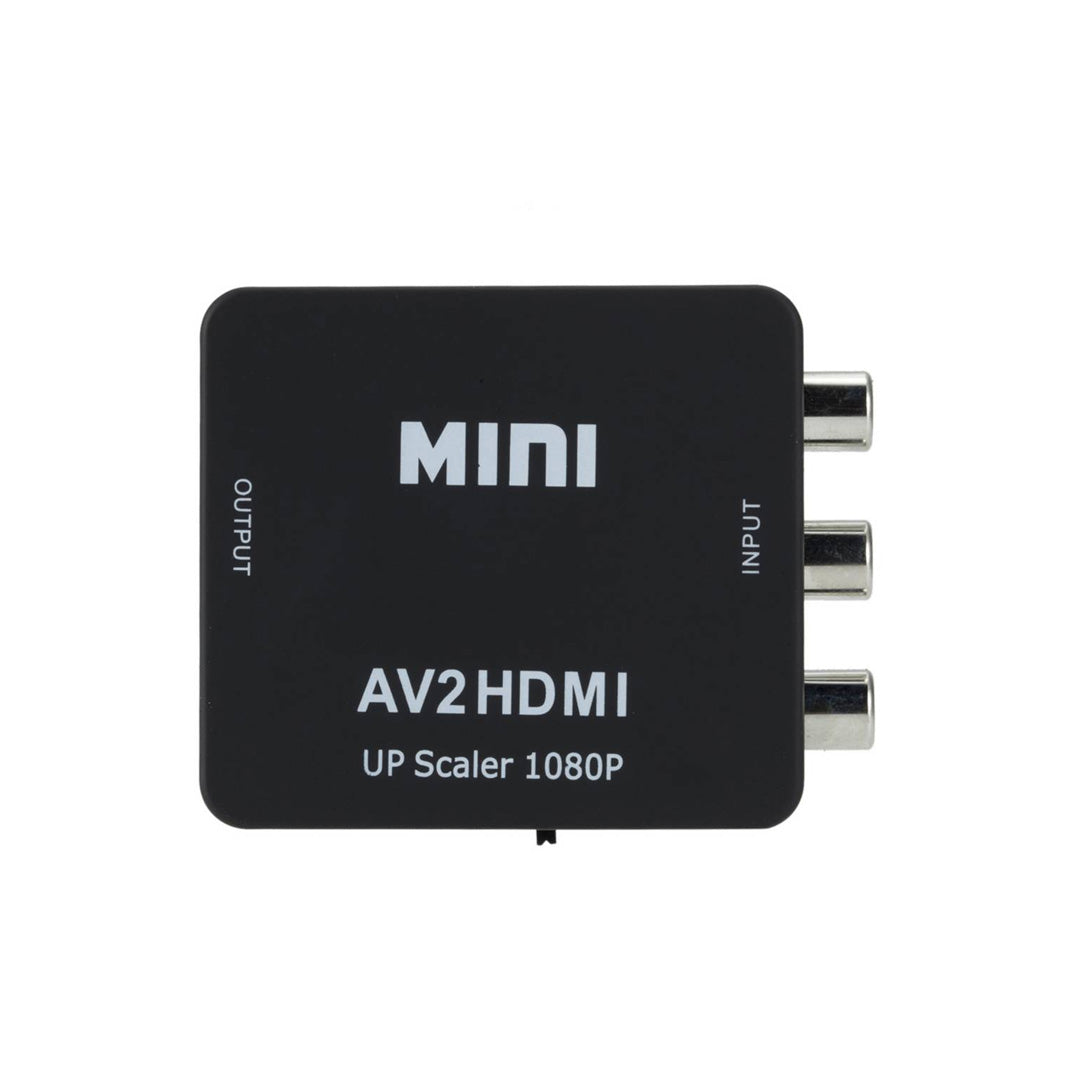 Conversor de RCA a HDMI color negro / mod. UL-ADRCAHDMI