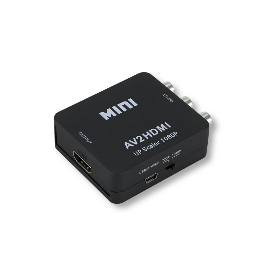 Conversor de RCA a HDMI color negro / mod. UL-ADRCAHDMI