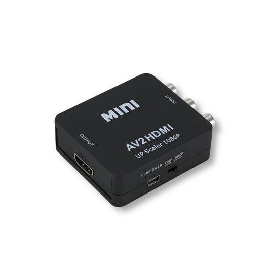 Conversor de RCA a HDMI color negro / mod. UL-ADRCAHDMI