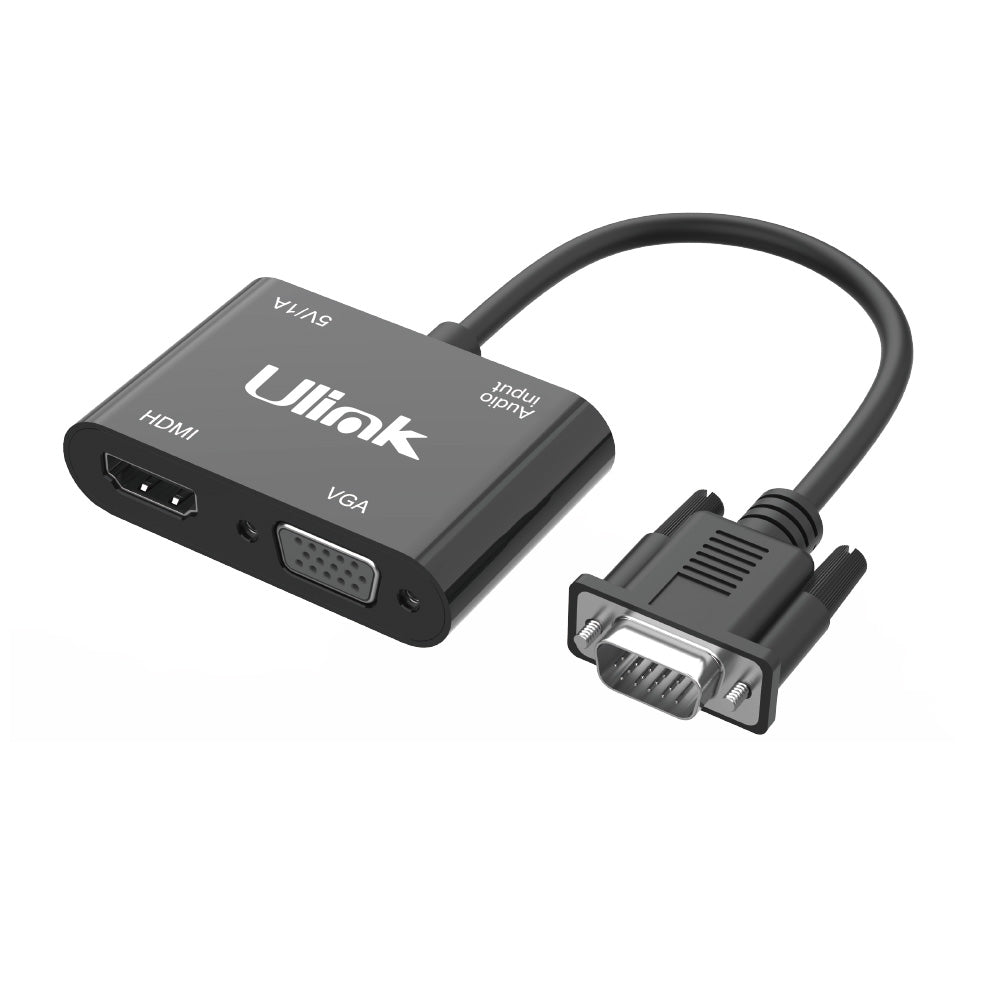 Conversor de VGA a HDMI + VGA c/audio / mod. UL-CV2500HV