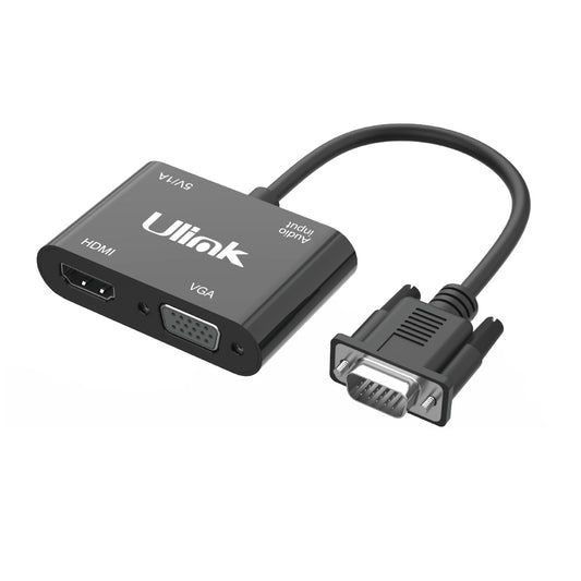 Conversor de VGA a HDMI + VGA c/audio / mod. UL-CV2500HV