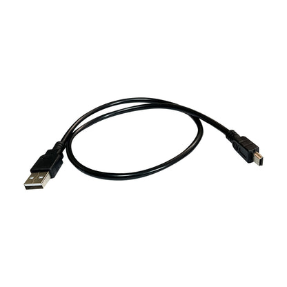 Cable USB 2.0 a mini USB 5 pines 0,5 mts