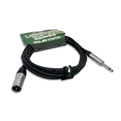 Cable de audio XLR macho a Jack mono de 10 mts / UL-MIC-XJ4010