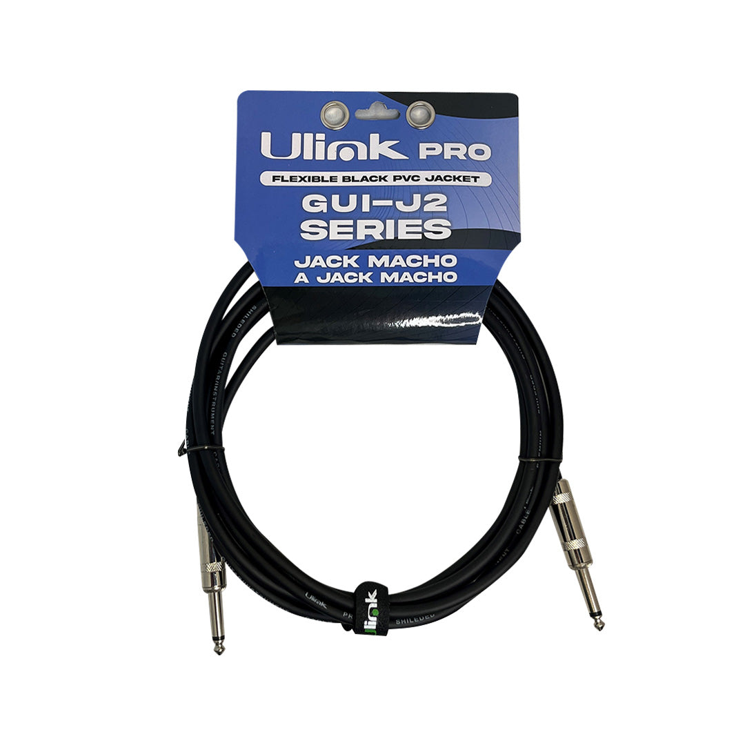 Cable de audio Jack macho macho mono de 6 mts / UL-GUI-J206