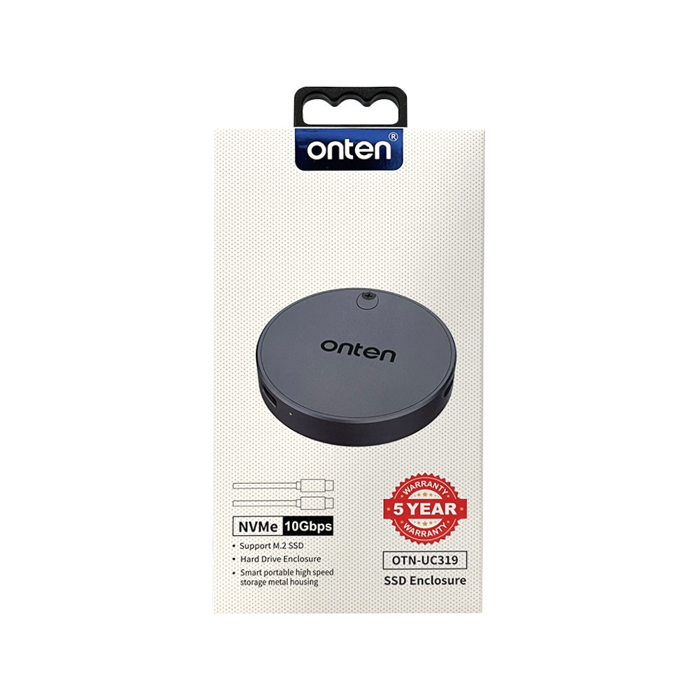Cofre magnetico porta disco duro NVME conexión USB C 3.2 hasta 10Gbps con PD 100W /UC319