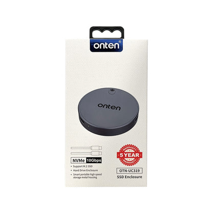 Cofre magnetico porta disco duro NVME conexión USB C 3.2 hasta 10Gbps con PD 100W /UC319