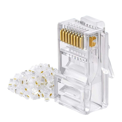 Conector RJ45 Cat5e ( 100 unidades) / UL-NTW20100