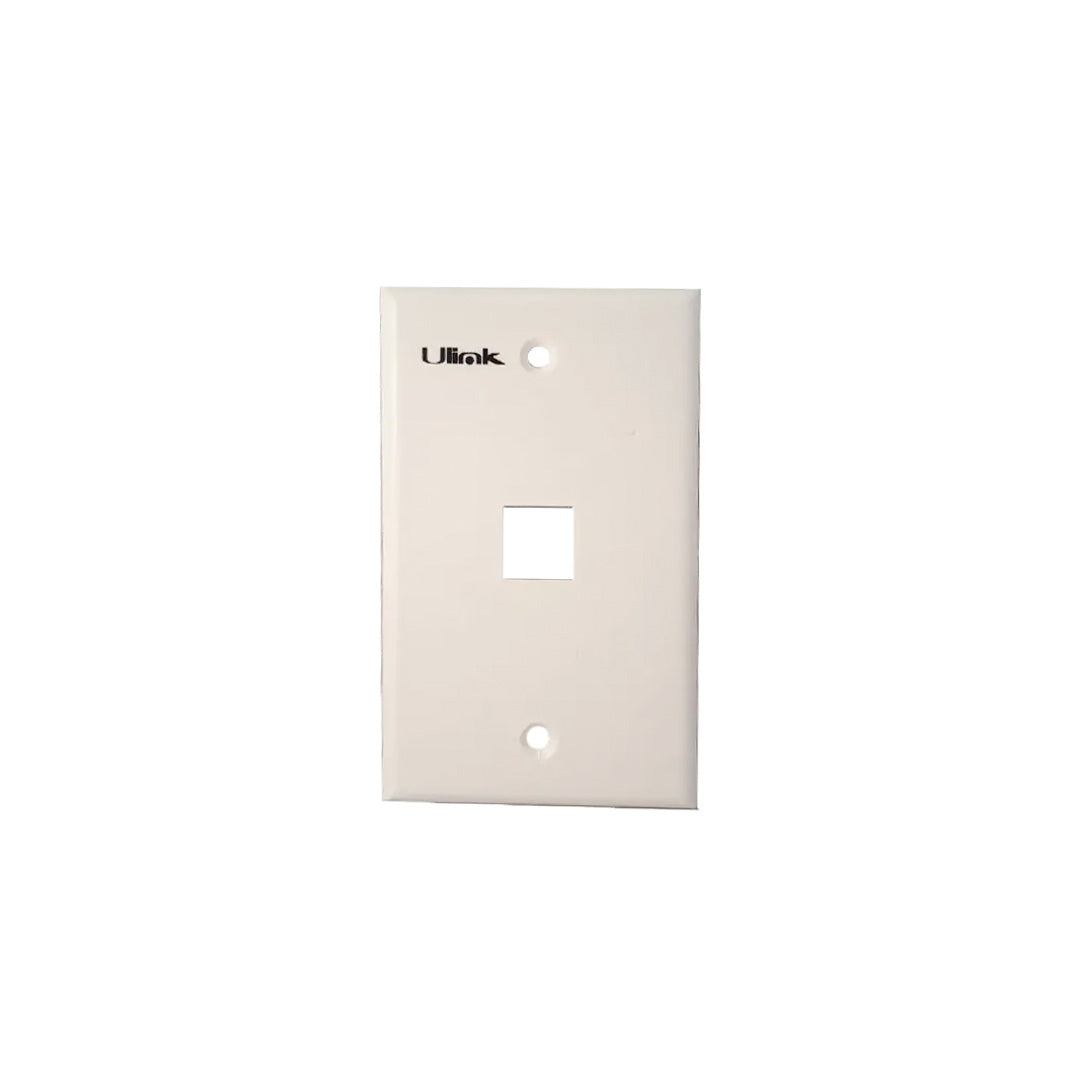 Placa frontal simple tipo 120 / UL-NTW50120
