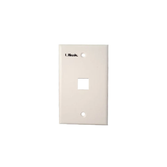 Placa frontal simple tipo 120 / UL-NTW50120