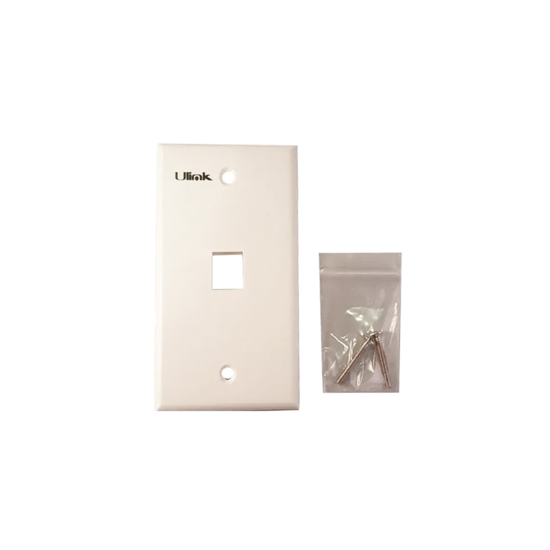 Placa frontal simple tipo 120 / UL-NTW50120