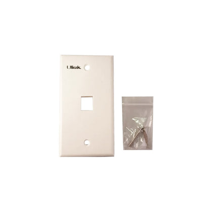 Placa frontal simple tipo 120 / UL-NTW50120
