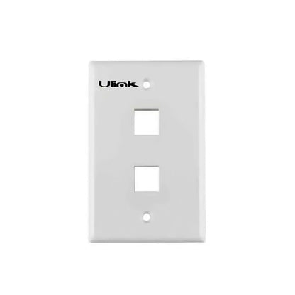 Placa frontal doble tipo 120 / UL-NTW50122