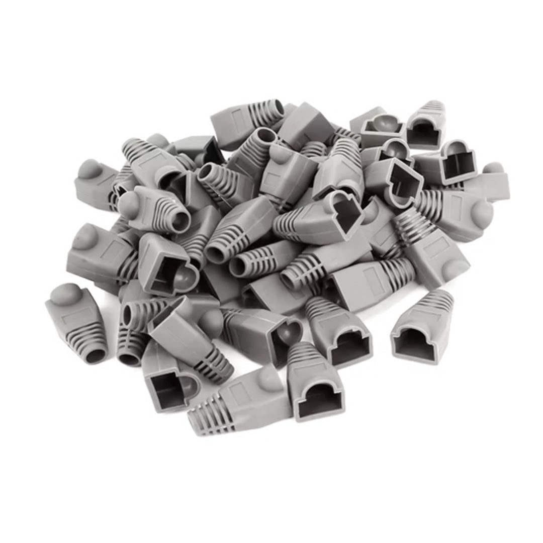 Capuchón RJ45 color gris (100 unidades) / UL-NTW70150