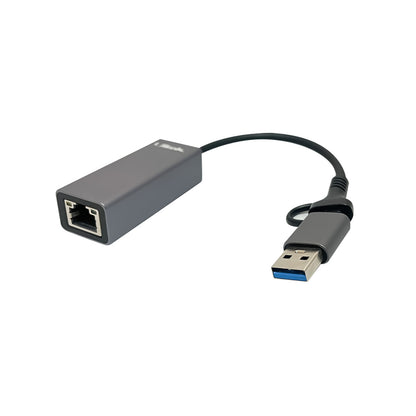 Adaptador USB tipo C/A a Gigabit (10/100/1000) / mod. UL-GBUSBCA